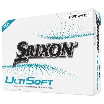 SRIXON ULTISOFT 12 pcs Golfové míčky, bílá, velikost