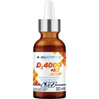 Allnutrition D3 4000 + K2 Drops kapky pro podporu imunitního systému a normální stav zubů 30 ml