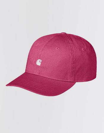 Carhartt WIP Madison Logo Cap Magenta/White