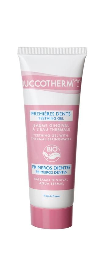 Buccotherm BIO zklidňující masážní gel na dásně pro batolata, 50 ml