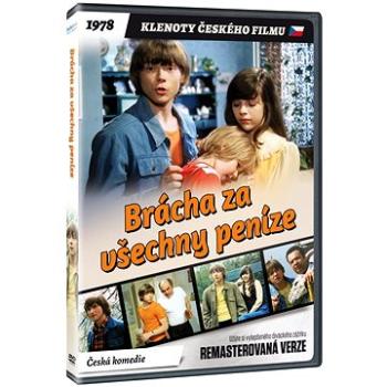 Brácha za všechny peníze - edice KLENOTY ČESKÉHO FILMU (remasterovaná verze) - DVD (N02315)