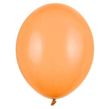 Balónek nebalený latex 1 ks - sv. oranžový 30 cm