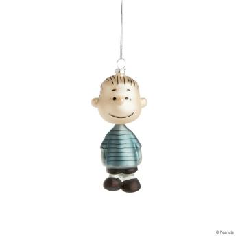 PEANUTS Skleněná ozdoba figurka Linus