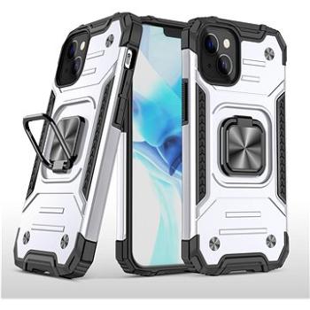 Lenuo Union Armor obal pro iPhone 14 Plus, stříbrná (348335)