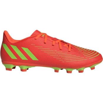 adidas PREDATOR EDGE.4 FXG Pánské kopačky, červená, velikost 45 1/3