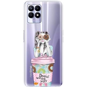 iSaprio Donut Worry pro Realme 8i (donwo-TPU3-Rlm8i)