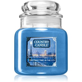 Country Candle Christmas Time In The City vonná sviečka 453 g