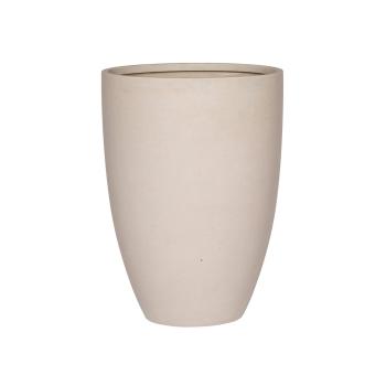 Květináč Ben, barva přírodní bílá, více velikostí - PotteryPots Velikost: L - v. 55 cm, ⌀ 40 cm