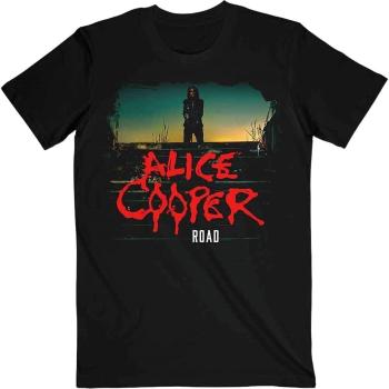 Alice Cooper Tričko Back Road Unisex Black L