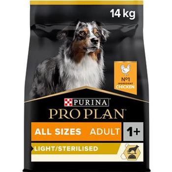 Pro Plan all sizes light / sterilised kuře 14 kg (7613035122819)