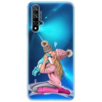 iSaprio Kissing Mom - Blond and Boy pro Huawei Nova 5T (kmbloboy-TPU3-Nov5T)