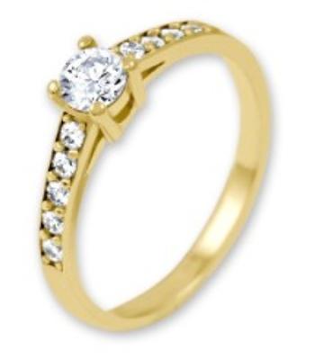 Soliter Dámský prsten s krystaly 229 001 00668 52 mm