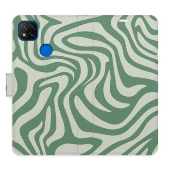 Flipové pouzdro iSaprio - Zebra Green 02 - Xiaomi Redmi 9C