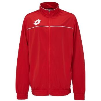 Lotto ELITE FULL-ZIP TOP Juniorská fotbalová mikina, červená, velikost