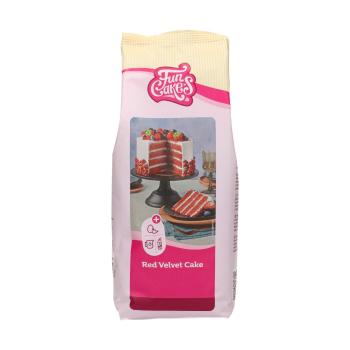 Cakesupplies Směs pro výrobu piškotu Red Velvet 1 kg