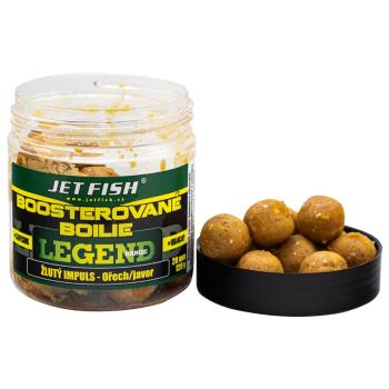 Jet fish boosterované boilie legend range žlutý impuls ořech javor 250 ml - 20 mm