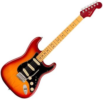 Fender Ultra Luxe Stratocaster MN Plasma Red Burst Elektrická kytara