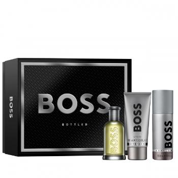 Hugo Boss Boss Bottled dárková sada (toaletní voda 100 ml + deo spray 150 ml + sprchový gel 100 ml)