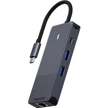 Rapoo UCM-2004 8-in-1 USB-C Multiport Adapter (UCM-2004)