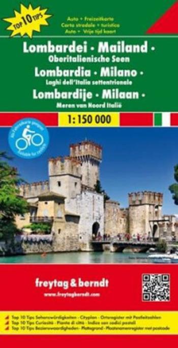 AK 0632 Lombardie, Milánsko 1:150 000