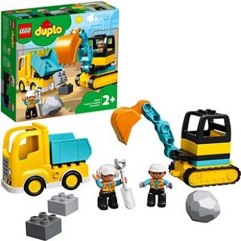 LEGO® DUPLO® 10931 Náklaďák a pásový bagr (5702016618204)