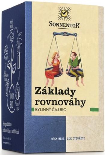 Základy rovnováhy (čaj bio, bylinná směs, porcovaný, 27 g)