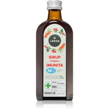 Leros Vitamín C Imunita sirup pro podporu imunitního systému 250 ml