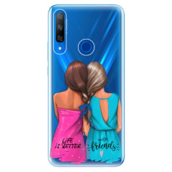 Odolné silikonové pouzdro iSaprio - Best Friends - Huawei Honor 9X