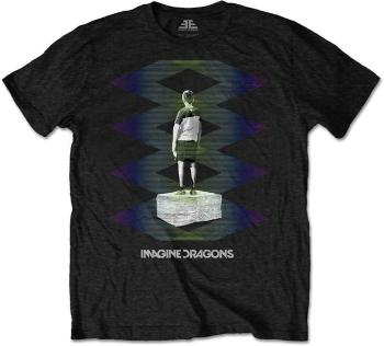 Imagine Dragons Tričko Zig Zag Unisex Black S