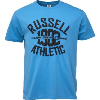 Russell Athletic T-SHIRT M Pánské tričko, modrá, velikost