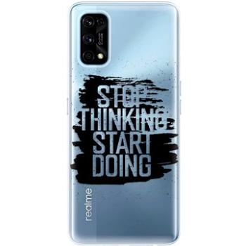 iSaprio Start Doing - black pro Realme 7 Pro (stadob-TPU3-RLM7pD)