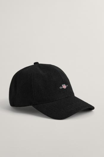 KŠILTOVKA GANT SHIELD MELTON CAP BLACK