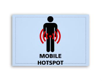 Fotoobraz 90x60 cm střední  Mobile Hotspot