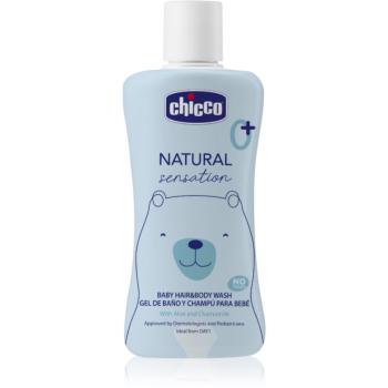 Chicco Natural Sensation Baby šampon a sprchový gel pro děti od narození 0+ 200 ml