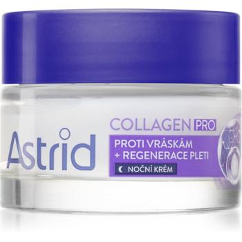 Astrid Collagen PRO noční krém proti projevům stárnutí pleti s regeneračním účinkem 50 ml