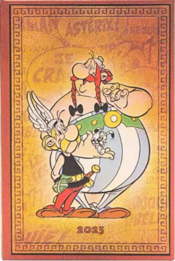 Diář Paperblanks 12M 2025 Asterix & Obelix Mini HOR