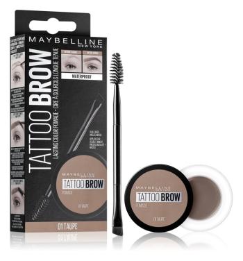 Maybelline Tattoo Brow gelová pomáda na obočí 3,5 ml 01 Taupe