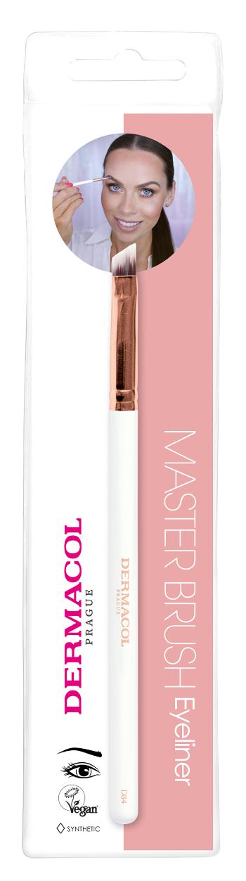 Dermacol Kosmetický štětec na obočí a linky Rose Gold D84