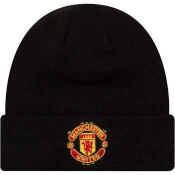 New Era CORE CUFF BEANIE MANCHESTER UNITED Pánský kulich, černá, velikost