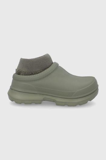 Holínky UGG Tasman X dámské, zelená barva, 1125730-BTOL