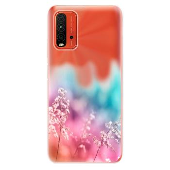 Odolné silikonové pouzdro iSaprio - Rainbow Grass - Xiaomi Redmi 9T