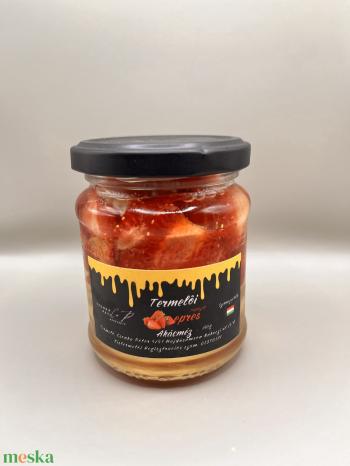 Akácméz liofilizált eperrel 250 g