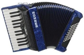 Hohner Bravo II 48 Klávesový akordeon Dark Blue