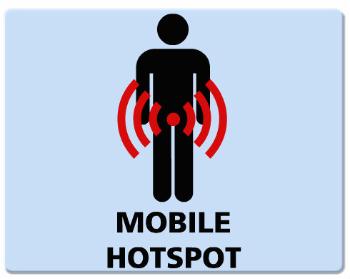 Podložka pod myš Mobile Hotspot