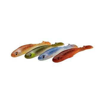 Savage Gear Gumová nástraha Slender Scoop Shad Clear Water Mix 4ks - 13cm 12g