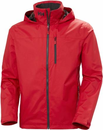 Helly Hansen Bunda Men's Crew Hooded Sailing Jacket 2.0 Red 2XL