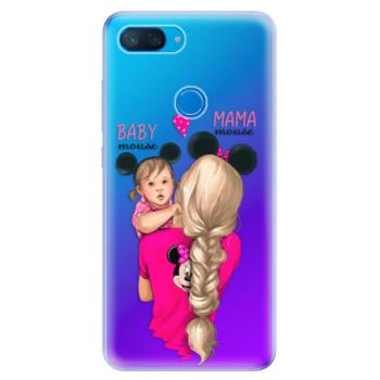 Odolné silikonové pouzdro iSaprio - Mama Mouse Blond and Girl - Xiaomi Mi 8 Lite