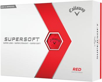 Callaway Supersoft 2023 Red Golfové míčky