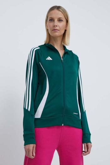 Tréninková mikina adidas Performance Tiro 24 zelená barva, s aplikací, IR9499