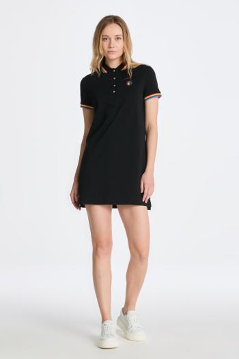 ŠATY GANT PRIDE PIQUE DRESS BLACK